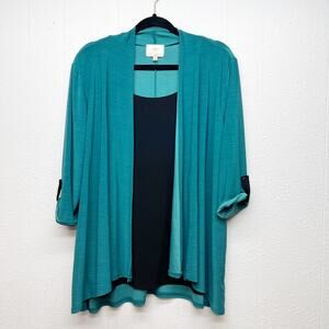 727 Trend Top Womens 2X Workwear Office Business Workwear Party Mature Stretch